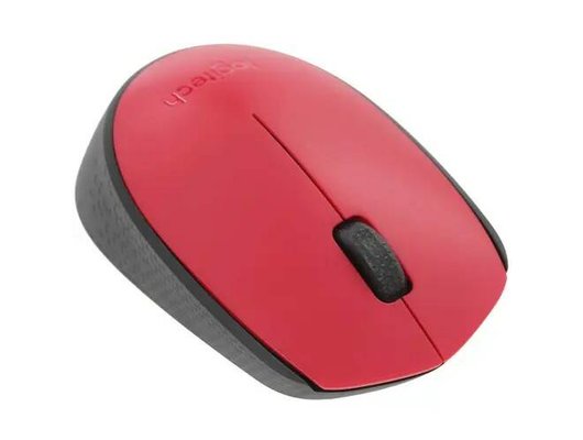 Мышь беспроводная Logitech M171 Red-Black